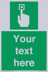 Custom Safe Condition Emergency call point